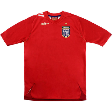 2006-08 England Away Shirt - 6/10 - (XL.Boys)