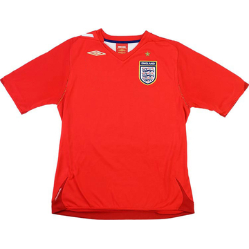2006-08 England Away Shirt - 6/10 - (XL.Boys)