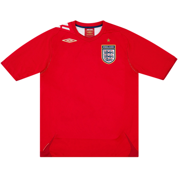 2006-08 England Away Shirt - 7/10