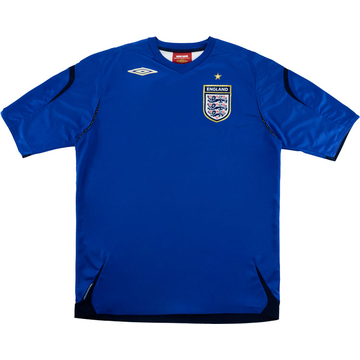 2006-08 England GK S/S Shirt - 8/10 - (L)