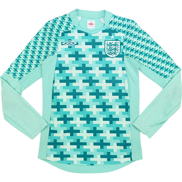 2012-13 England GK Away Shirt - 8/10 - (XL.Boys)