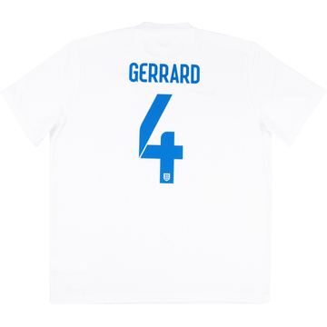 2014-15 England Home Shirt Gerrard #4 - 6/10 - (S)
