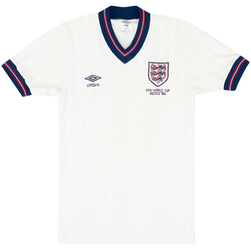 1986 England World Cup Home Shirt - 6/10 - (S)