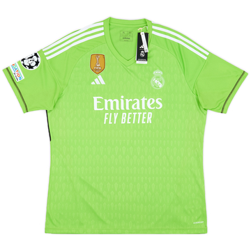 2023-24 Real Madrid GK Home CL Shirt (XS)