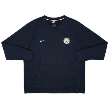 2018-19 Manchester City Nike Sweat Top - 8/10 - (L)