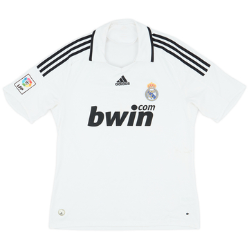 2008-09 Real Madrid Home Shirt - 5/10 - (L)