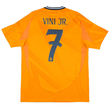 2024-25 Real Madrid Away Shirt Vini Jr #7