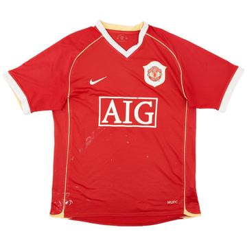 2006-07 Manchester United Home Shirt - 4/10 - (M)