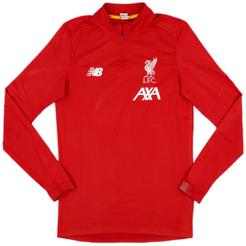 2019-20 Liverpool New Balance 1/4 Zip Training Top - 9/10 - (S)