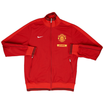 2013-14 Manchester United Nike Track Jacket - 9/10 - (M)