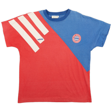 1991-93 Bayern Munich adidas Training Shirt - 7/10 - (XL.Boys)