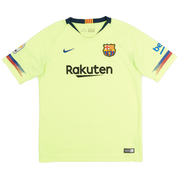2018-19 Barcelona Away Shirt - 6/10 - (XL.Boys)