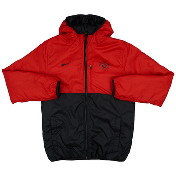 2010-11 Manchester United Nike Padded Bench Coat - 4/10 - (L)