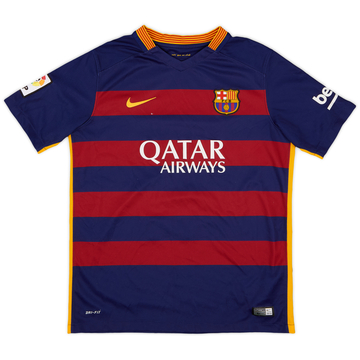 2015-16 Barcelona Home Shirt - 6/10 - (XL.Boys)