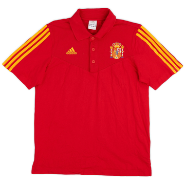 2008-09 Spain adidas Polo Shirt - 9/10 - (S)