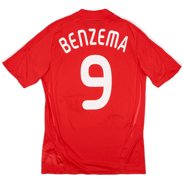 2007-08 France Away Shirt Benzema #9 - 7/10 - (S)