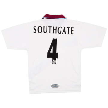 1996-98 Aston Villa Away Shirt Southgate #4 - 7/10 - (S)