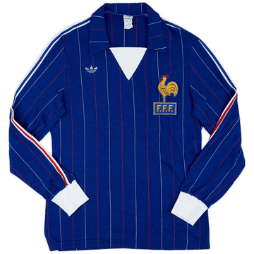 1980-82 France Home L/S Shirt - 8/10 - (M)