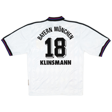 1996-98 Bayern Munich Away Shirt Klinsmann #18 - 5/10 - (S)