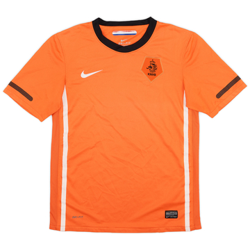 2010-11 Netherlands Home Shirt - 8/10 - (L.Boys)