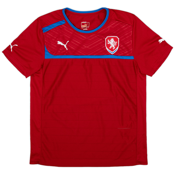 2014-16 Czech Republic Puma Training Shirt - 8/10 - (M)