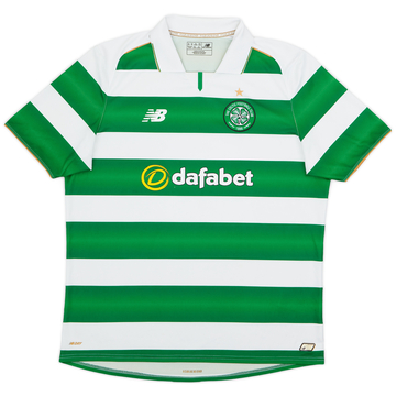 2016-17 Celtic Home Shirt - 7/10 - (XL)