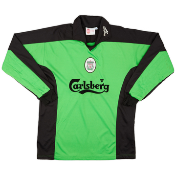 1997-98 Liverpool GK Shirt - 9/10 - (S)