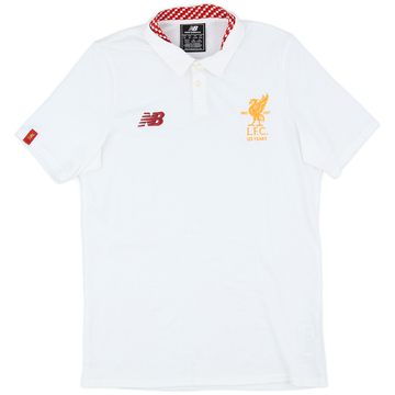 2017-18 Liverpool New Balance Polo Shirt - 9/10 - (XL.Boys)