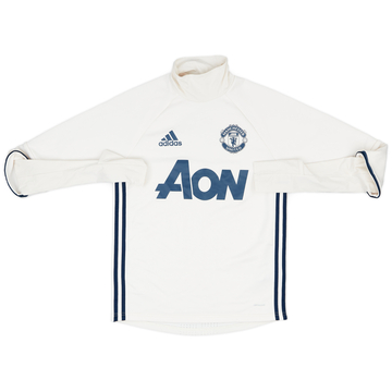 2016-17 Manchester United adidas Sweat Top - 9/10 - (XS)
