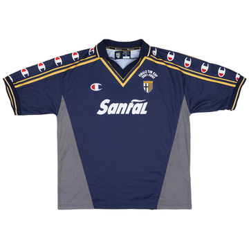 2001-02 Parma 'Signed' 'Finale TIM Cup' Away Shirt - 7/10 - (XL)