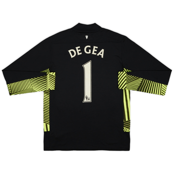 2011-12 Manchester United GK Shirt De Gea #1 - 7/10 - (XL.Boys)