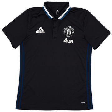 2016-17 Manchester United adidas Polo Shirt - 9/10 - (M)
