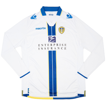 2013-14 Leeds United Home L/S Shirt - 9/10 - (3XL)