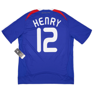 2007-08 France Home Shirt Henry #12 (L)