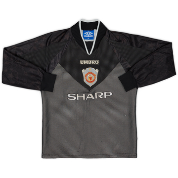 1998-99 Manchester United GK Shirt - 8/10 - (L.Boys)