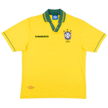 1993-94 Brazil Home Shirt - 6/10 - (L)