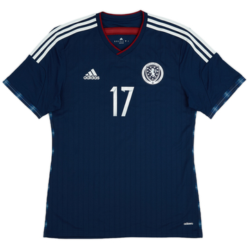 2014-15 Scotland Home Shirt #17 - 9/10 - (M)