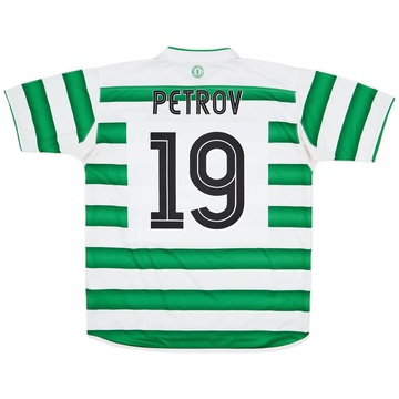 2003-04 Celtic Home Shirt Petrov #19 - 7/10 - (L)