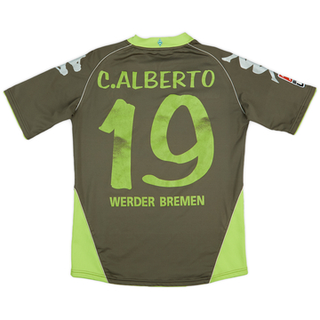 2007-08 Werder Bremen Away Shirt C.Alberto #19 - 5/10 - (S)