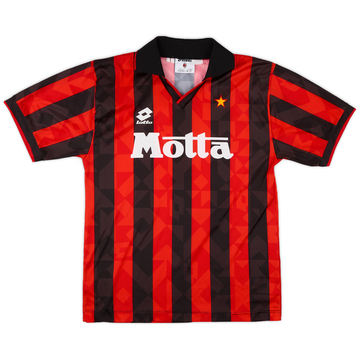 1993-94 AC Milan Home Shirt - 8/10 - (L)