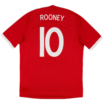 2010-11 England Away Shirt Rooney #10 - 5/10 - (L)