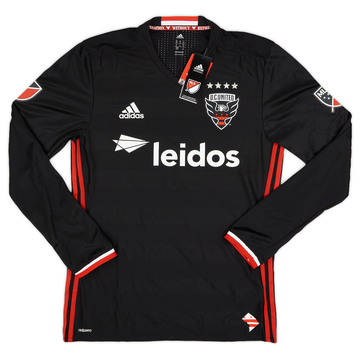 2016 DC United Authentic Home L/S Shirt (M)