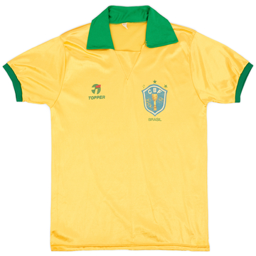1990 Brazil Alternate Home Shirt - 7/10 - (M)