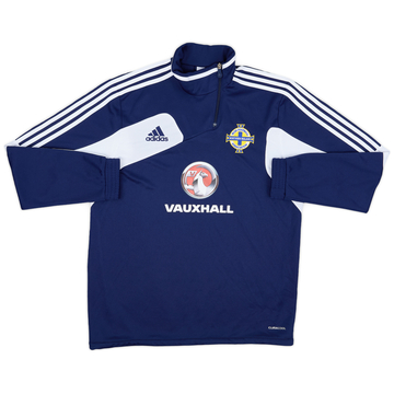 2015-16 Northern Ireland adidas 1/4 Zip Top - 9/10 - (L/XL)