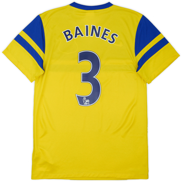 2013-14 Everton Away Shirt Baines #3 - 6/10 - (S)