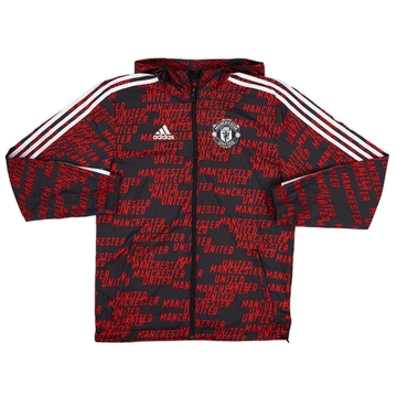 2018-19 Manchester United adidas Track Jacket - 7/10 - (XS)