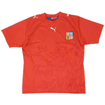 2006-08 Czech Republic Basic Home Shirt - 9/10 - (L)
