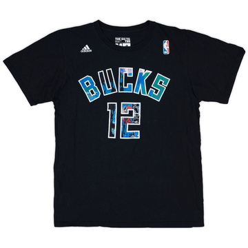 2015-16 Milwaukee Bucks Parker #12 adidas Tee - 7/10 - (M)