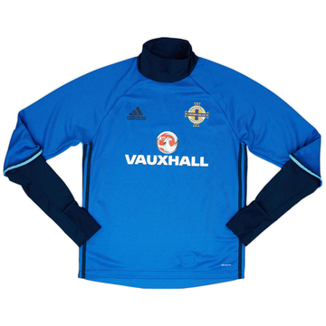 2015-16 Northern Ireland adidas Sweat Top - 9/10 - (M)