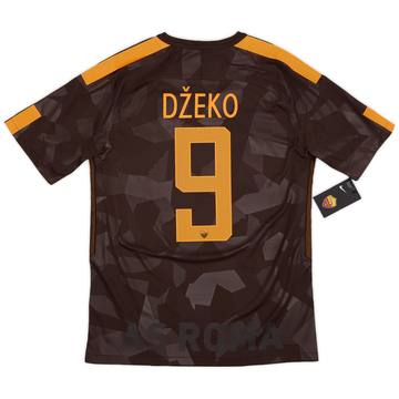 2017-18 Roma Third Shirt Dzeko #9 (M)